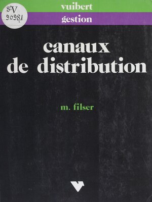 cover image of Canaux de distribution